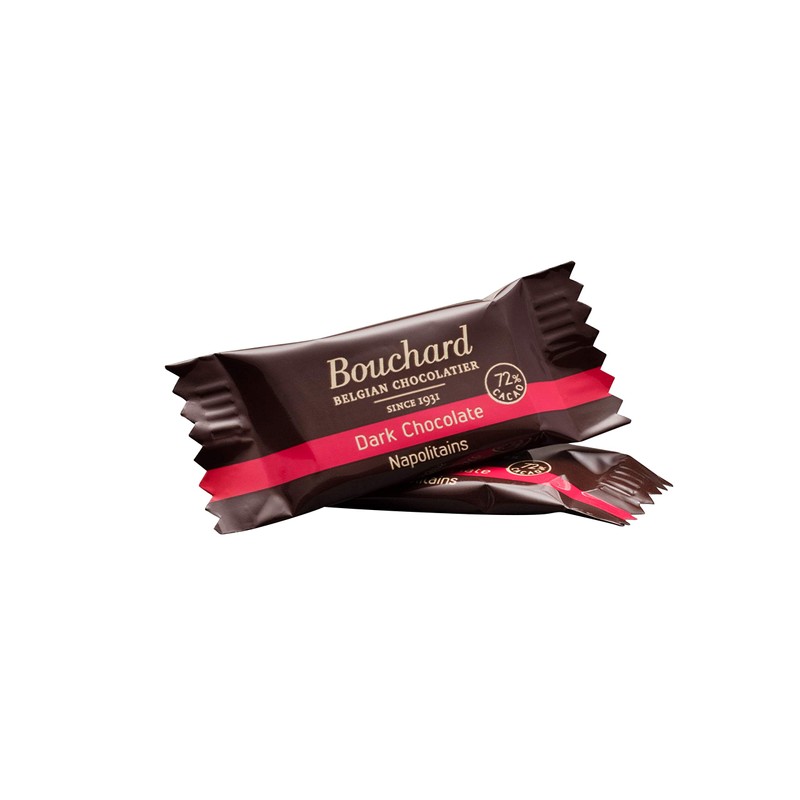 Bouchard Premium Belgian Dark Chocolate with 72% Cacao (5.29 OZ
