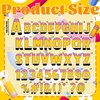 162 Pcs Pencils Bulletin Board Decoration Letters Numbers Alphabet Cutouts