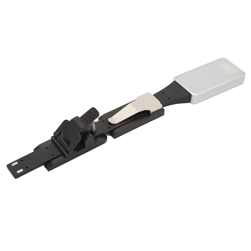 Portable Rechargeable Reading Light Magnetic Clip On Book Light for
