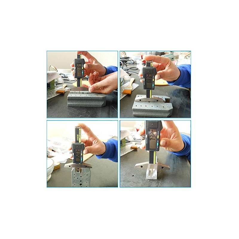 GLTL Depth Gage General Tools Depth Gauge Vernier Caliper (0-50mm)