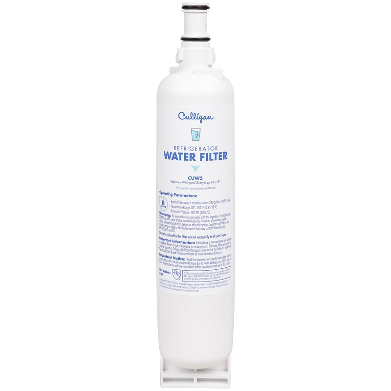 Culligan CUW5 Refrigerator Water Filter | Replacement for Whirlpool Water