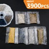 Ghanneey Fishing Fly Tying Beads for Jig Hooks Fly Tying