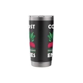 Compost Your Enemies Funny Gardening Joke Stainless Steel Insulated Tumbler