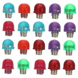 Gatuida 20 Pcs Scissors Silencers Colorful Mufflers for Hair Scissors Easy Install Accessories for Barber Salon Premium Bumpers Noise Reduction Safety Tools