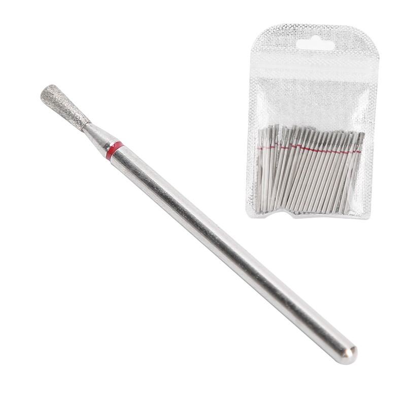 50pcs Inverted Cone Shape Nail Polishing Grinding Head Nail Art