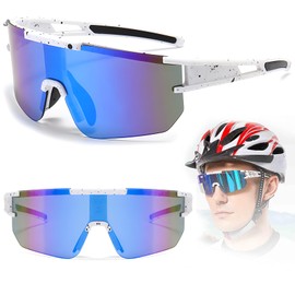 behone Quick Glasses Rave Sports Glasses Cycling Glasses Bicycle Sunglasses Men Women for Outdoor Sports Cycling Glasses
