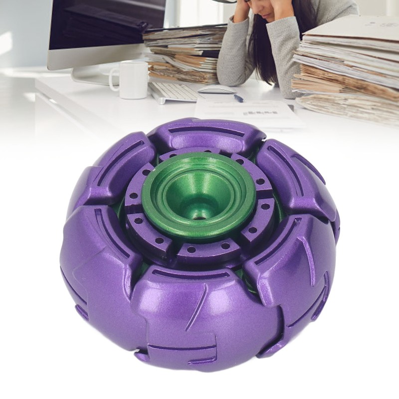 Decompression Fingertip Gyroscope Rotating Alloy Deformation Fingertip Gyroscope Toy