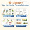 LIKARTO Magnetic Expansion Set for Weekly Planner and Daily Planner,
