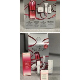 Shiseido Defend + Energize Your Skin Set In Box $102 Value SAVE