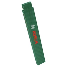 Bosch 2 m Scale (Robust, High Quality Ruler for Accurate Measuring in DIY Work; Fibreglass-Reinforced Nylon; Metric Scale; 10 Segments)