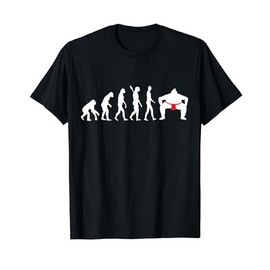 Sumo Wrestler Evolution Japanese Sport Sumo Wrestling T-Shirt