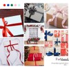 4pcs Gift Ribbon 10 mm Wide 23 Metres Satin Ribbon