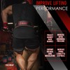 Beast Power Gear Weight Lifting Belt - 4” Genuine Leather