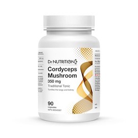 Dr. Nutrition 360 - Cordyceps Mushroom - Traditional Tonic - Energy Booster - 350mg 90 Capsules
