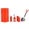 Fire Extinguisher Oil Drum Shovel Nitrogen Bottle Fit for SCX10