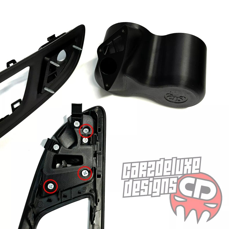 CARZDELUXE Dual gauge pod mount for 2012-2018 Focus ST RS