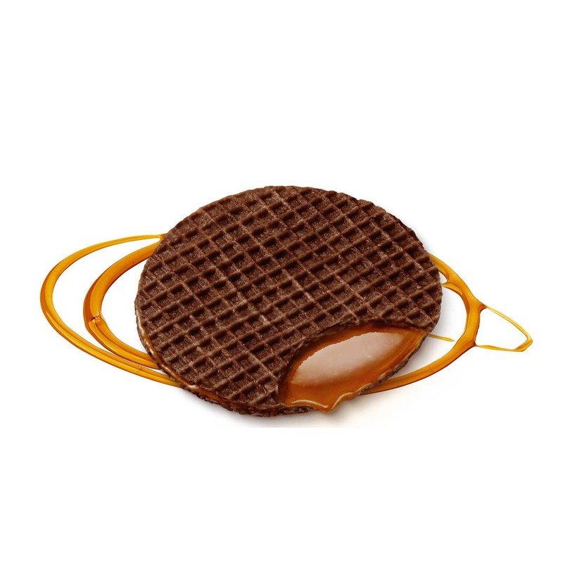Daelmans Chocolate Caramel Stroopwafels - Chocolate Stroopwafel Caramel, Stroop Waffles,