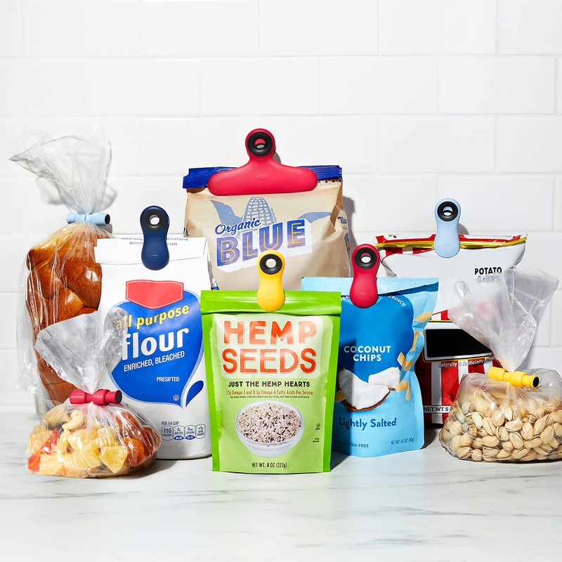 OXO Good Grips Collection, 8 Piece Bag Clip Set, Assorted