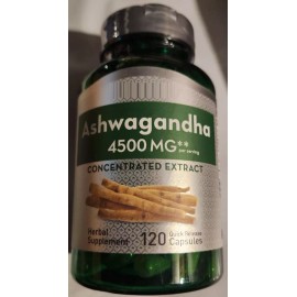 Piping Ashwagandha Capsules 3000mg Stress/Anxiety