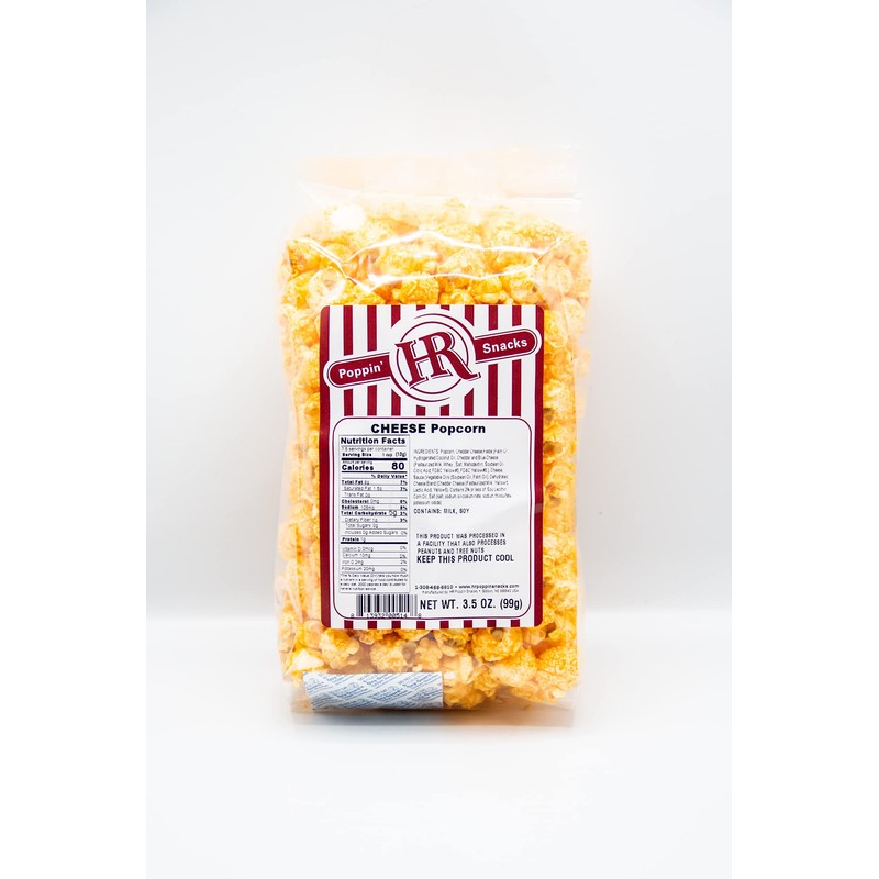 Cheese Popcorn | 4 Pack | HR Poppin' Snacks
