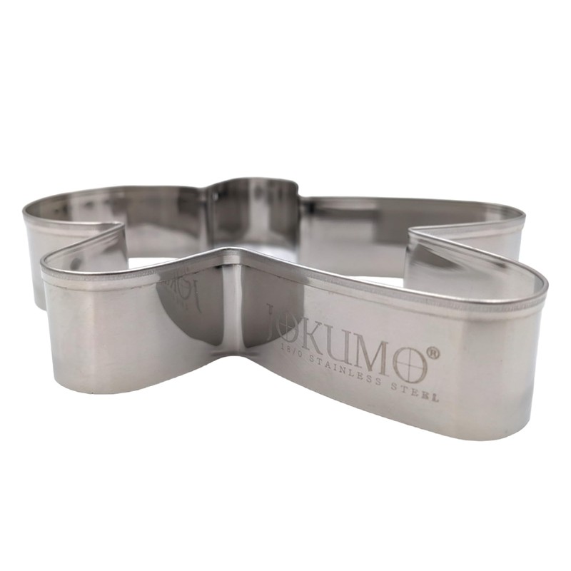 JOKUMO Gingerbread Men Set of 3 Cookie Cutter Set 4”