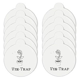 Sticky Glue Fly Trap for Mosquito Lamp 12 Pcs- Fits Katchy and Other Models