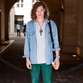 JewelryWe Vintage Wood Cross Pendant Adjustable Leather Cord Necklaces for Men Women for Christmas