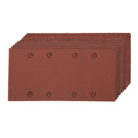 Silverline 892499 Hook and Loop 1/3 Sheets Punched 10pce 2 x 60, 3 x 80, 120, 2 x 240G