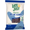 Late July Blue Corn Organic Tortilla Chips, 10.1 Oz Bag