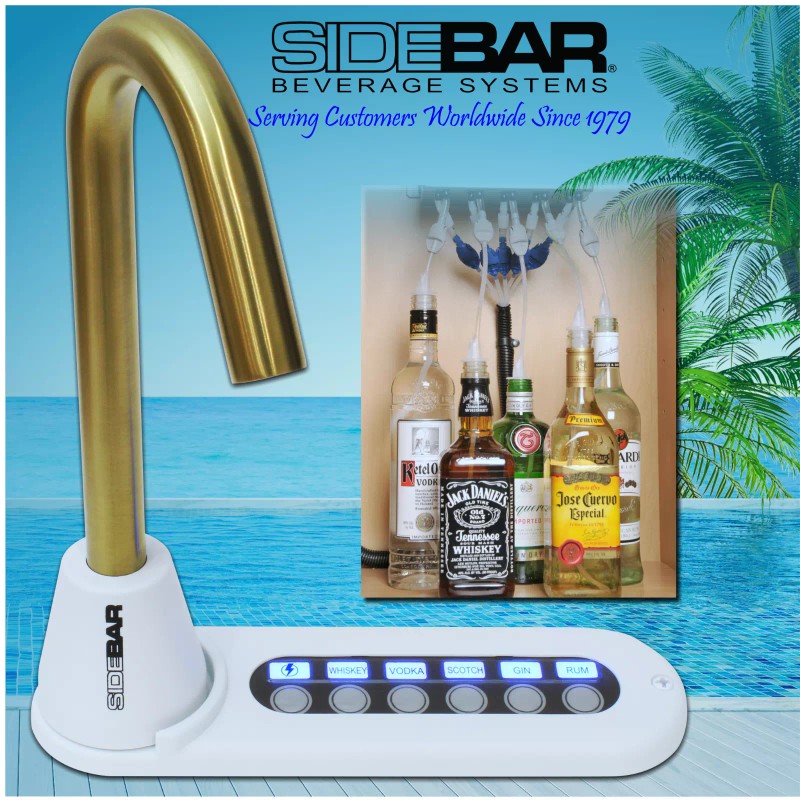 SIDEBAR BEVERAGE SYSTEMS® BAR MAT / SERVING MAT FOR DRAFT