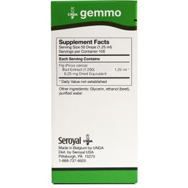 UNDA Gemmo Therapy Ficus Carica | Fig Bud Extract | 4.2 fl. oz.