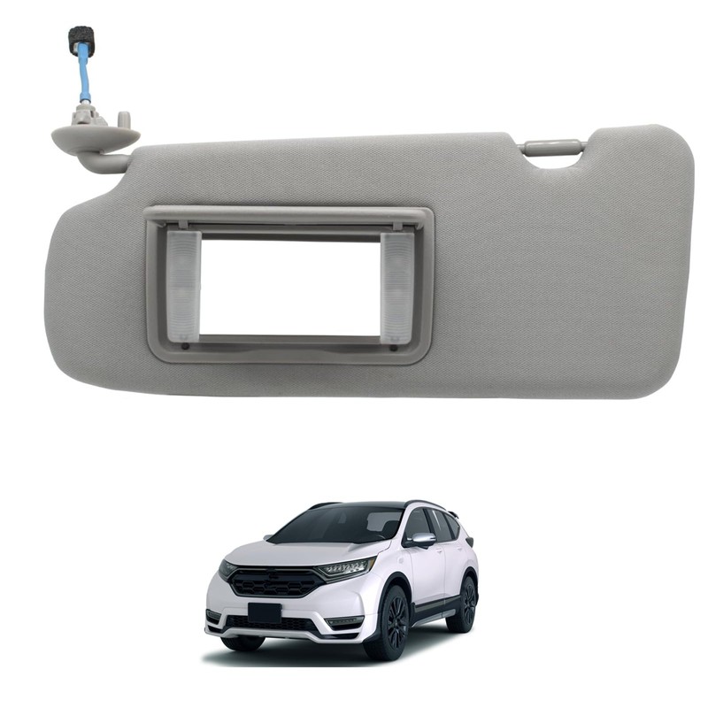 Tiny Force Front Left Driver Side Sun Visor Gray with