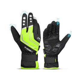 Inbike Winter Gloves Warm and Windproof Touchscreen Cycling Gloves for Cycling Skiing Snowboarding Downhill and Motorcycling, l
