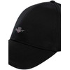 GANT High Shield Cotton Twill Cap Baseball, Black, One Size