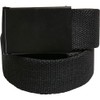 Build Your Brand Unisex Belt, black / black, One size