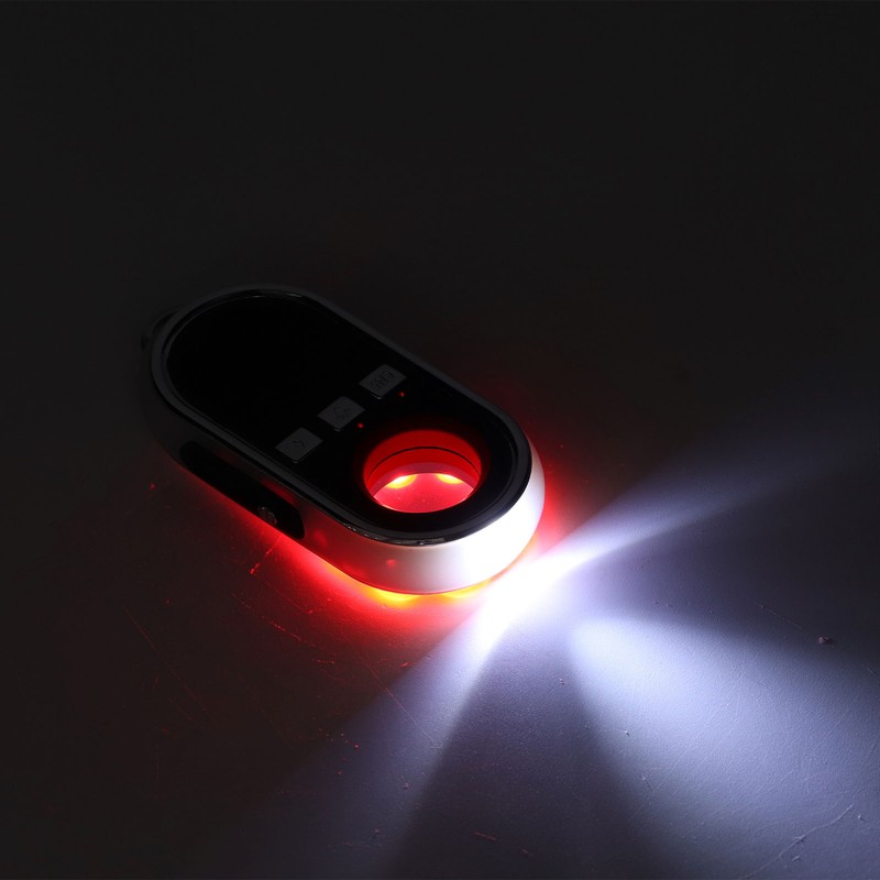 Infrared Camera Detector Audible Visual Alarm Wireless LED Anti Spy