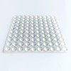 PTAPIPI 100 PCS Self-Adhesive Bumper Pads Hemispherical Shape Noise Dampening