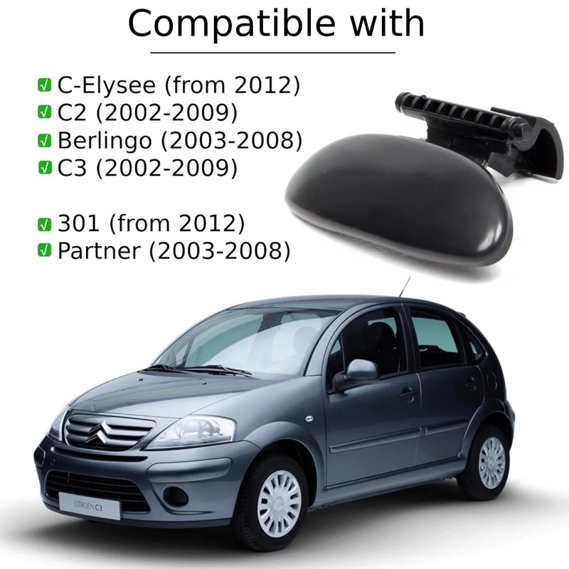 Twowinds Glove Box Handle Glove Compartment Door, C-Elysee (from 2012),