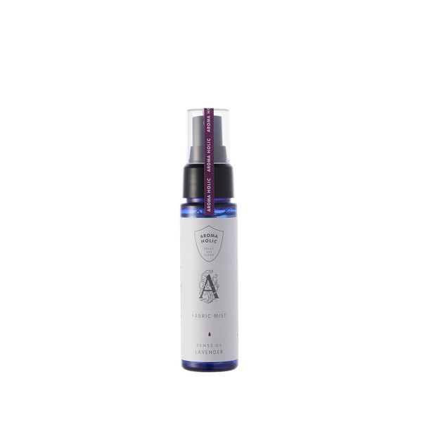 AROMA HOLIC Fabric Mist, Lavender, 1.7 fl oz (50 ml), Antibacterial, Antiviral, Deodorizing for Masks and Pillows