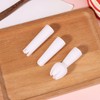 3Pcs White Set Whip Cream Dispenser Head Whipped Nozzle Mounting