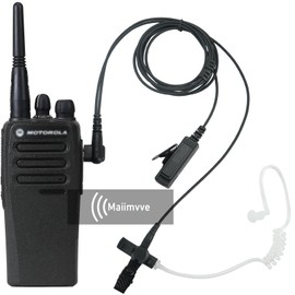 Maiimvve Walkie Talkie Earpiece with Mic，Earpiece for cp200d cls1110 cls1410 rdm2070d cp185 Earpiece,Radio Earpiece for Walkie Talkie Radio Ear Piece for Law Enforcement,Walkie Talkie Headset