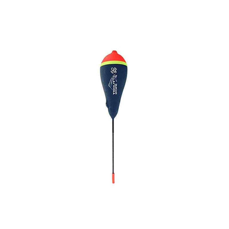 Trout Float, Bulbous Shape, Rohacell with Rattle, Weight 8.0 g,
