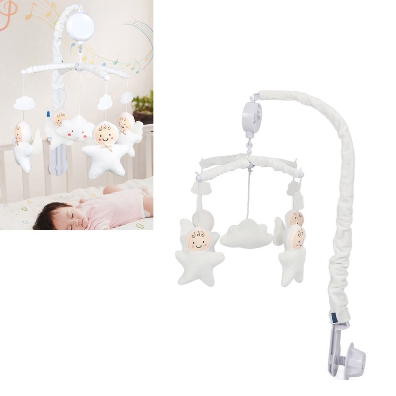 Baby Bed Bell Soft Plush Baby Crib Bell Visual Development