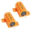 ETOPARS 2 Pcs 25W 20 Ohm 5% Aluminium Casing Wirewound
