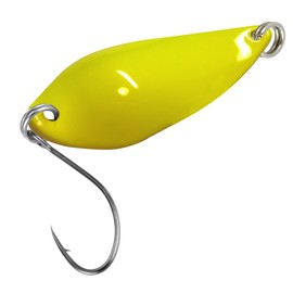 FTM Unisex - Adult 10C5200055C10 Spoon Rock 4.2 g Spoon Blinker for Spin Fishing, Trout Spoon, Trout Bait, Blinker for Trout Fishing, Colour: Yellow/Pink, Colourful, Normal