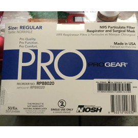 ProGear 50 NIOSH approved N95 Particulate Filter Respirator/Sur