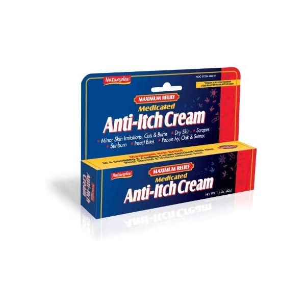Maximum Relief Medicated Anti-Itch Cream 12 Pack