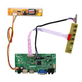 VSDISPLAY HD-MI VGA DP LVDs Controller Board 30pin for 14.1" 15.4" 1280x800 LP141WX3 B154EW08 LTN154AT01 LTN154X3-L01 LTN154X3-L02 LP154WX3 1CCFL LCD Display