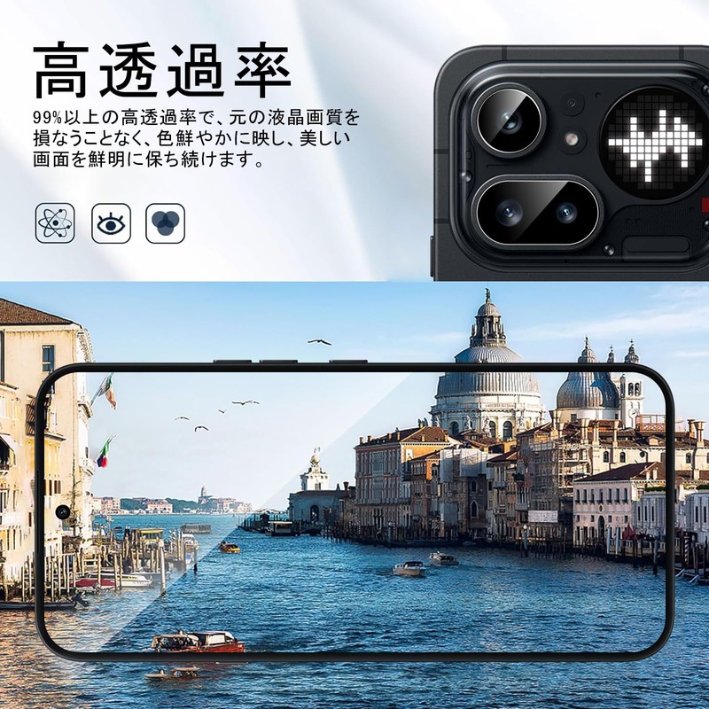 PRODELI For Nothing Phone (4a) Pro Dedicated Glass Film (2