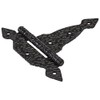 National Hardware N109-011 Spear T-Hinge, 6 Inch, Black